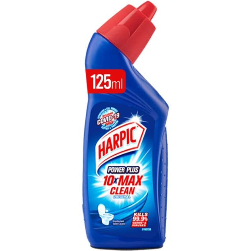 Harpic Toilet Cleaner Powerful 10x Max Cleaning Original 125ml