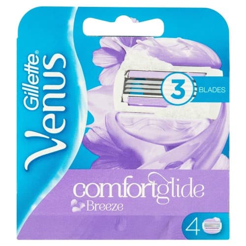 Gillette Venus Breeze Razor Blades For Women Pack of 4