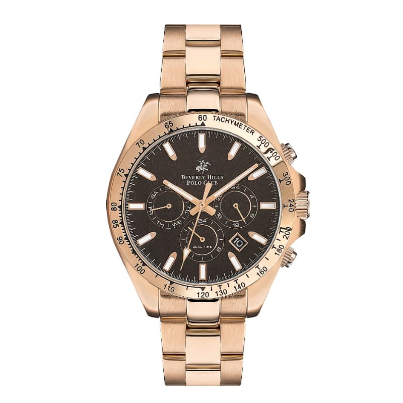 Polo Stainless Steel Gents Watch BP3127X.440 Brown
