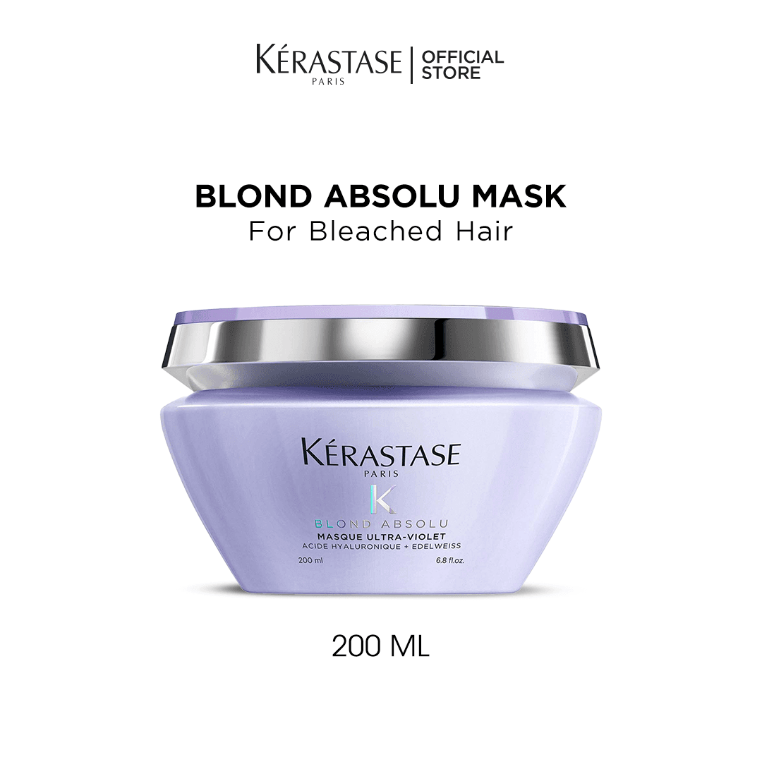 Kerastase Blonde Absolute Ultra Violet Mask 200ml - For Blonde Hair