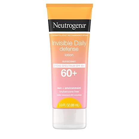 Neutrogena Invisible Daily Defense Sunscreen Lotion SPF 60+ 88ml