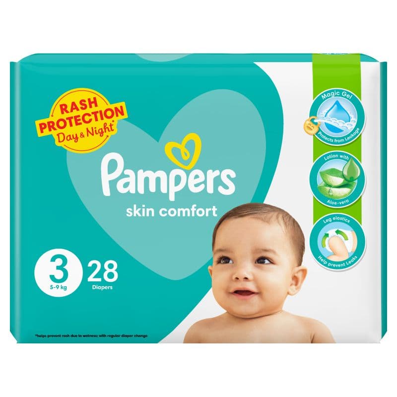 Pampers Mainline Taped Diapers Jumbo Pack Size 3