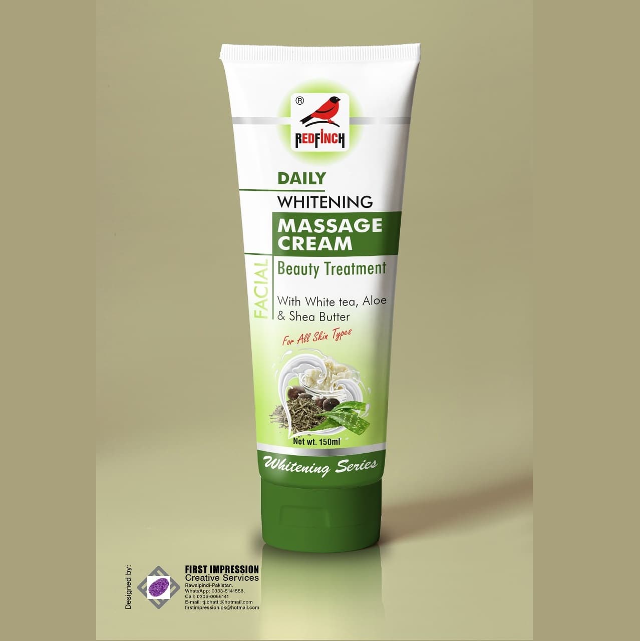 Redfinch Massage Cream 170gm
