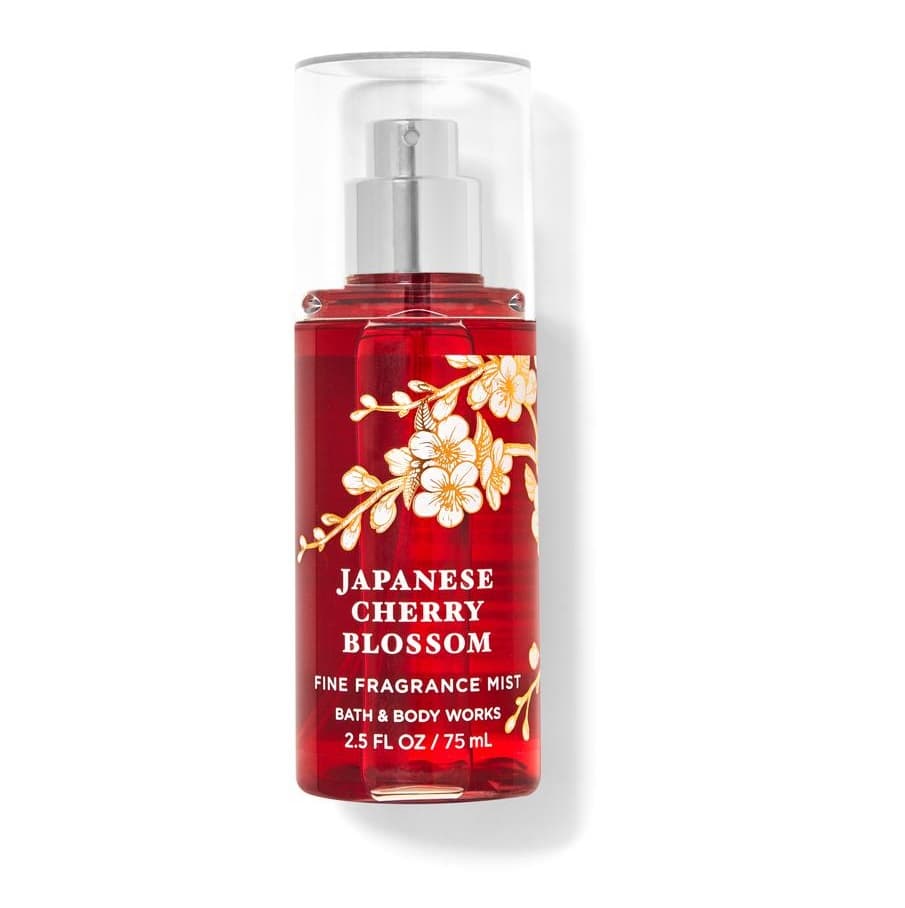 Bath And Body Works Japanese Cherry Blossom Travel Size Body Mist 75ml