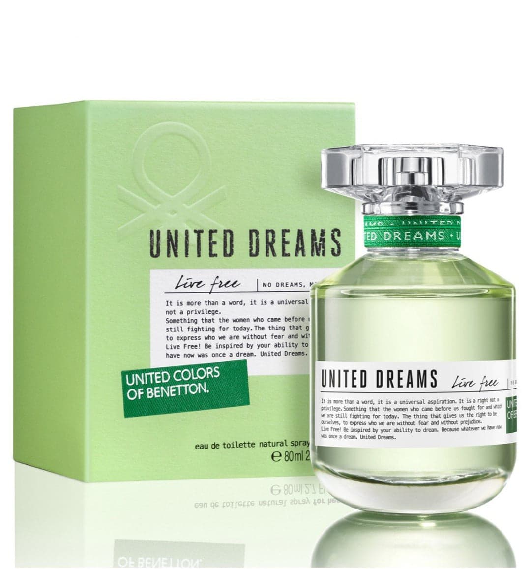 Benetton United Dreams Live Free EDT 80ml