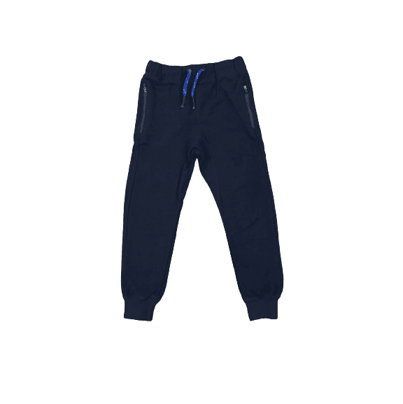 Kids Creation Navy Blue Zip Pockets Trouser