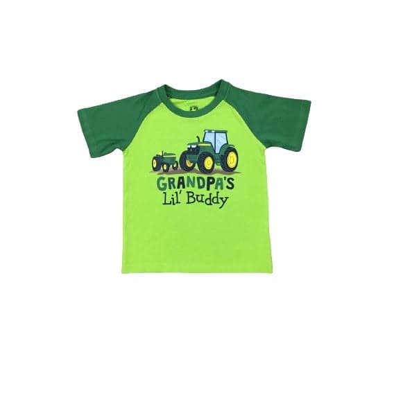 Kids Creation John Deere Green Tractor T-shirt