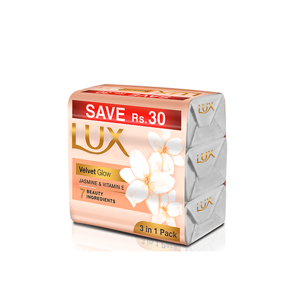 Lux Velvet Glow Trio Bar 130g