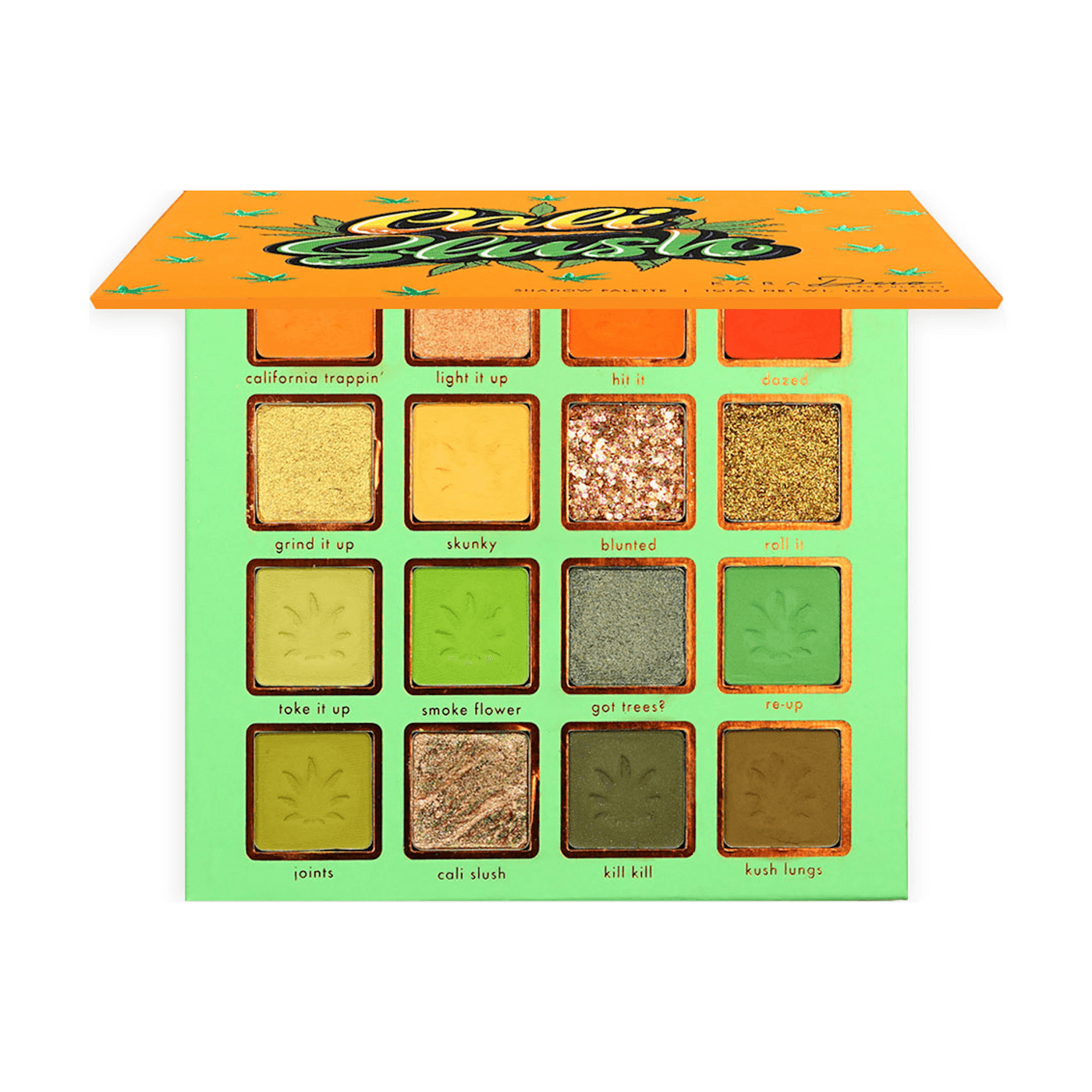 Kara Beauty Cali Slush Eye 16 Color Palette Revolution Vintage Lace