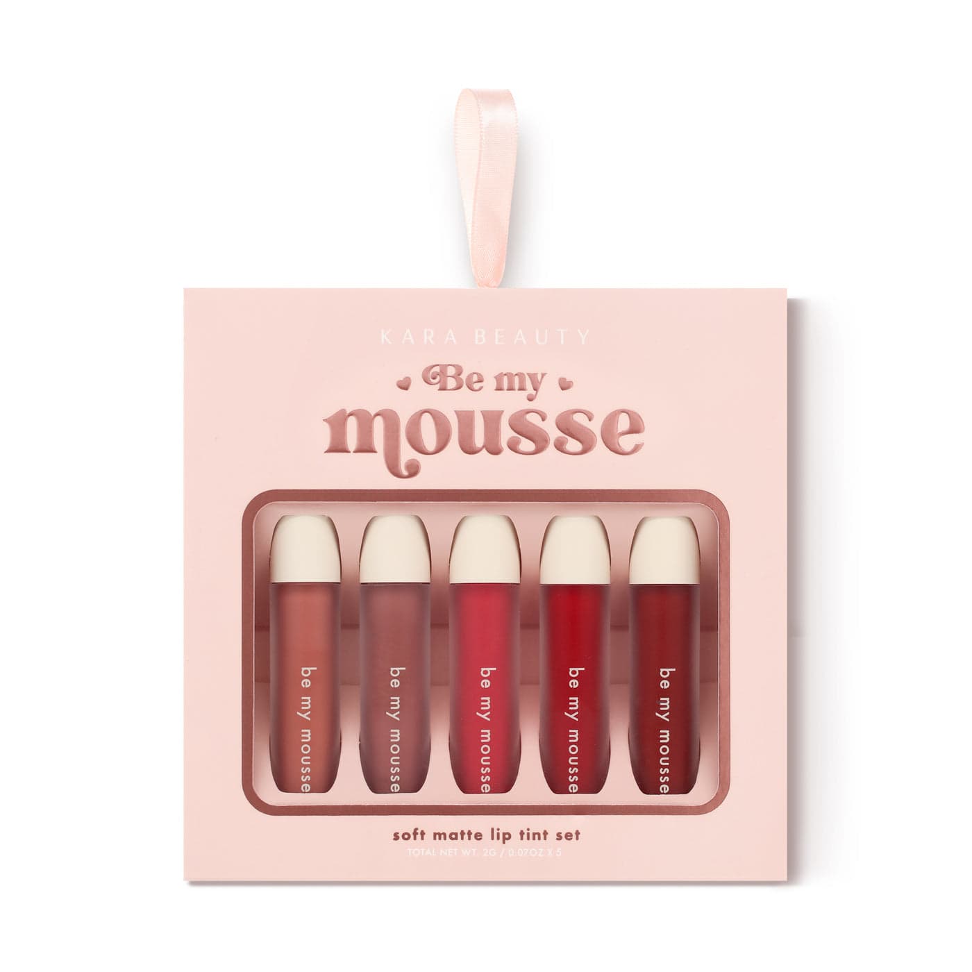 Kara Beauty Be My Mousse 5 Color Lip Mousse Set