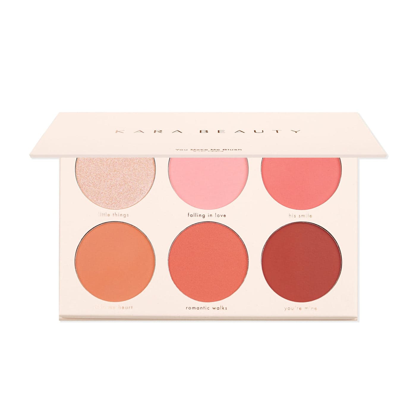 Kara Beauty You Make Me Blush 6 Color Blush Palette