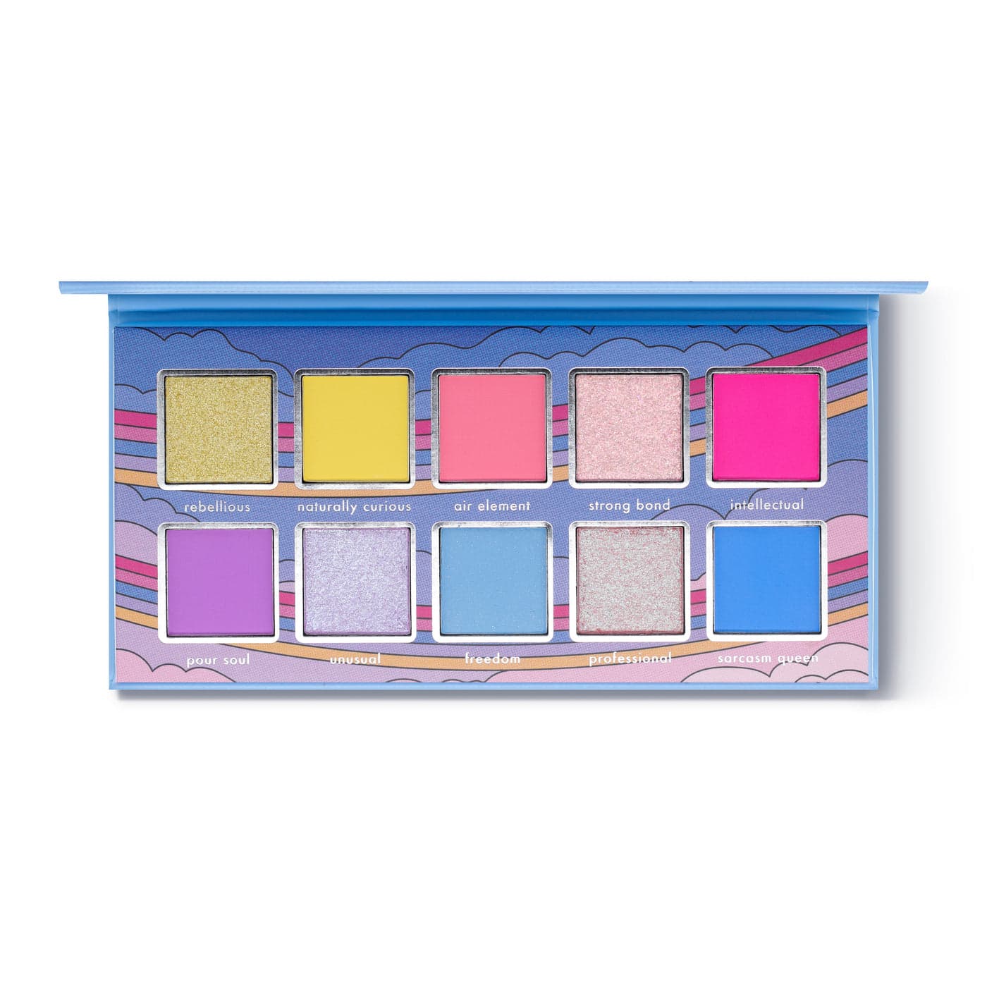 Kara Beauty Horoscope Collection 10 Color Shadow Palette - Aquarius