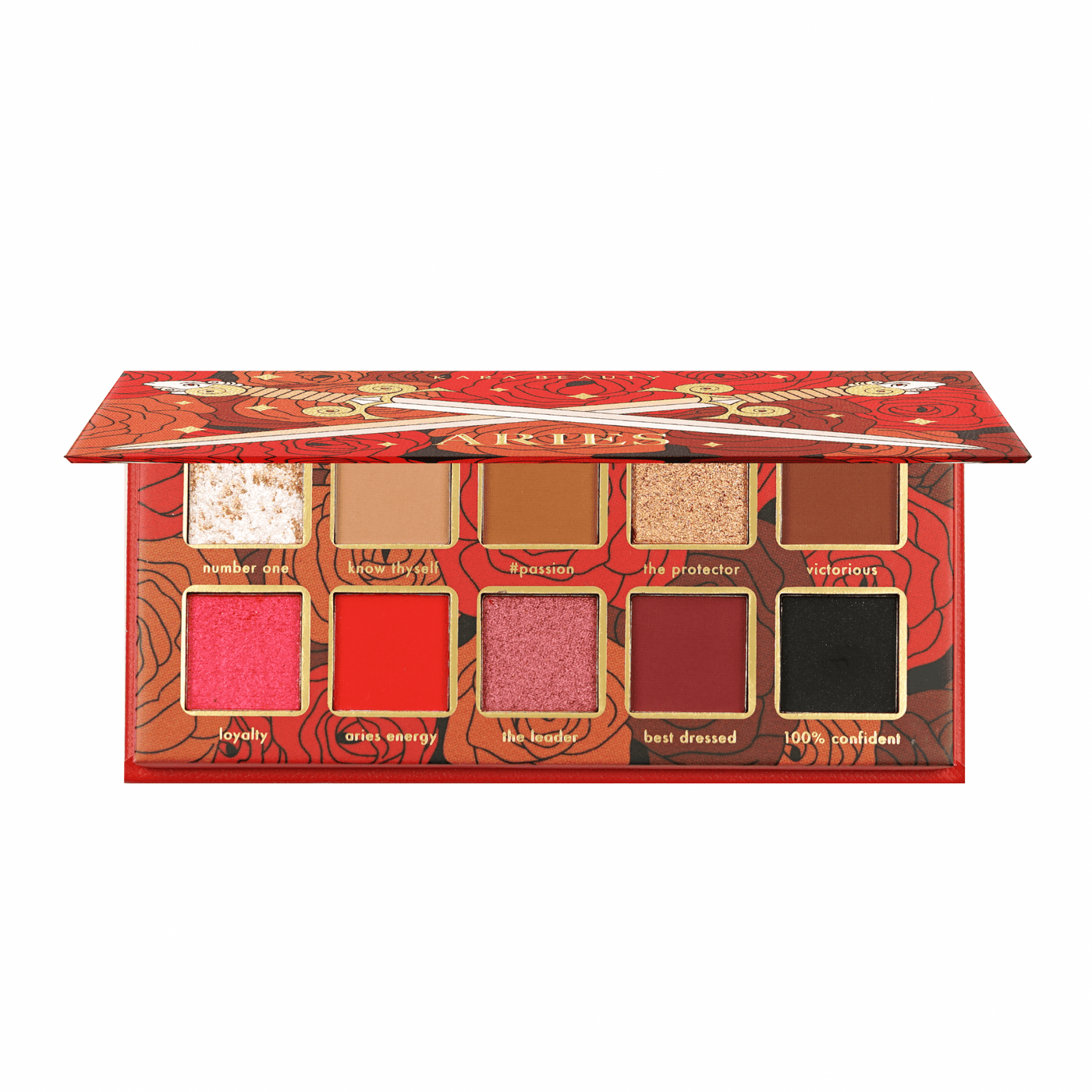 Kara Beauty Horoscope Collection 10 Color Shadow Palette - Aries