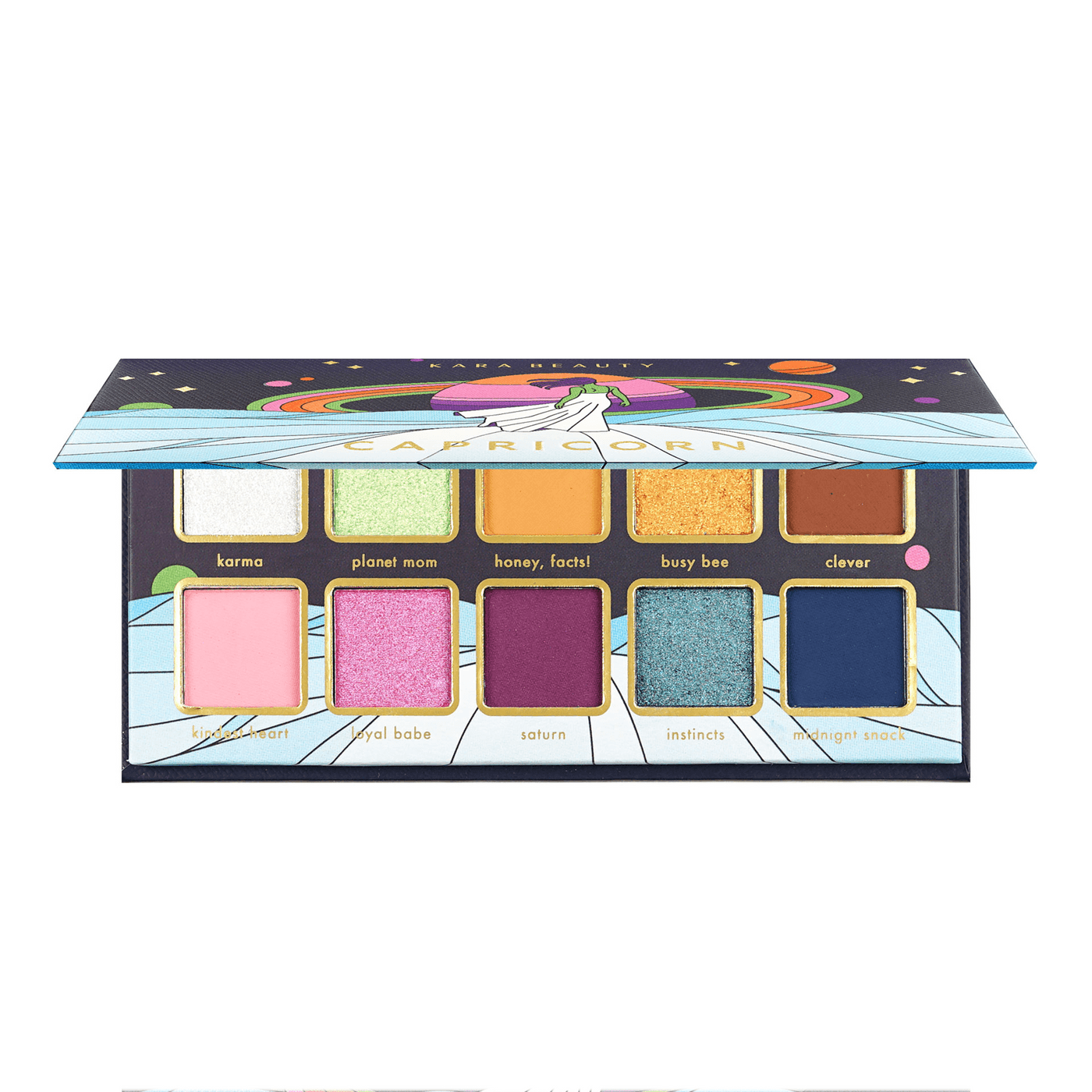 Kara Beauty Horoscope Collection 10 Color Shadow Palette- Capricorn