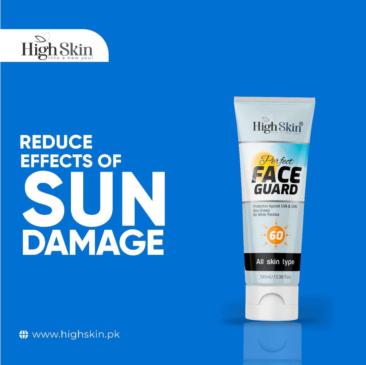 High Skin Perfect Face Guard Sun Screen SPF60 100ml - TESTER