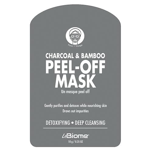 BioMiracle LeBiome Charcoal And Bamboo Peel Off Mask
