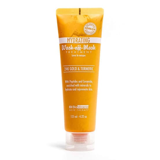 BioMiracle Wash-off Mask 24K Gold & Turmeric