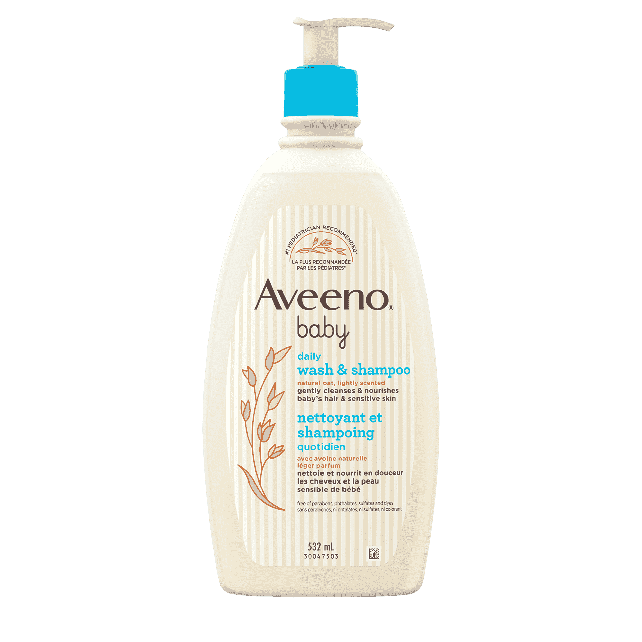 Aveeno® Baby Wash & Shampoo 532ml