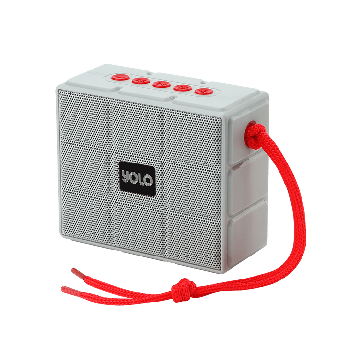 YOLO Play 1 Grey Portable Bluetooth Speaker Grey