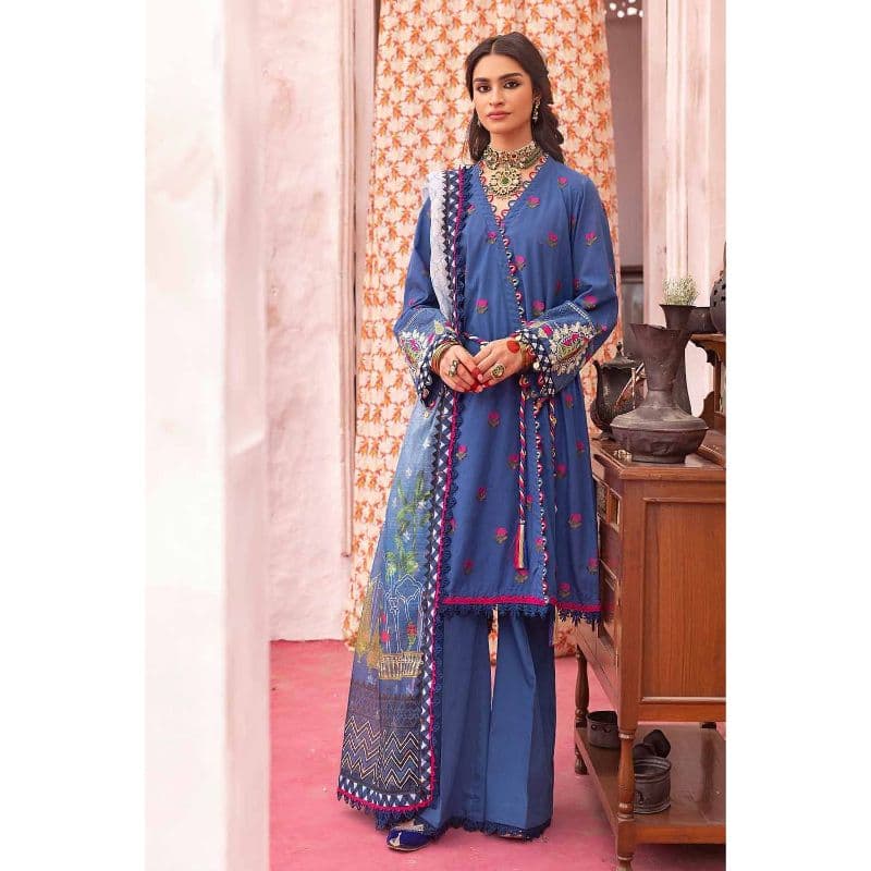 Ideas Embroidered Unstitched Jacquard Suit FE-32039 3PC