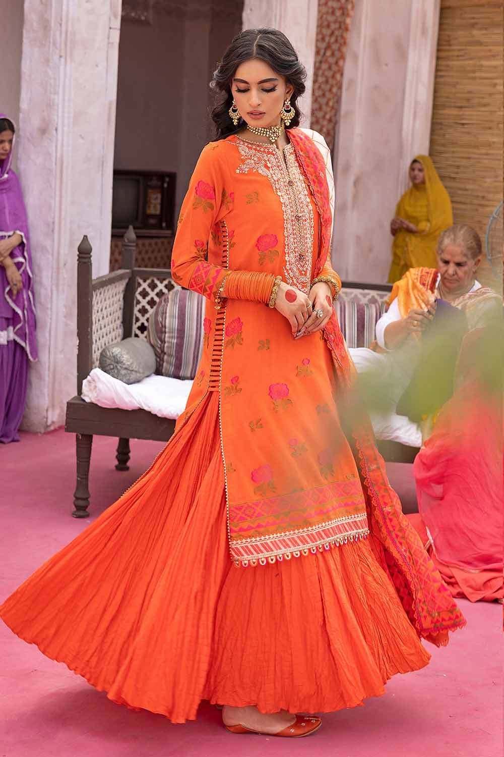 Ideas Embroidered Unstitched Jacquard Suit FE-32034 3PC