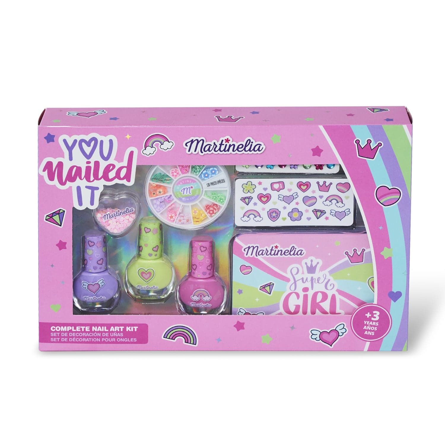 Martinelia Supergirl Nail Art & Tin Box Set