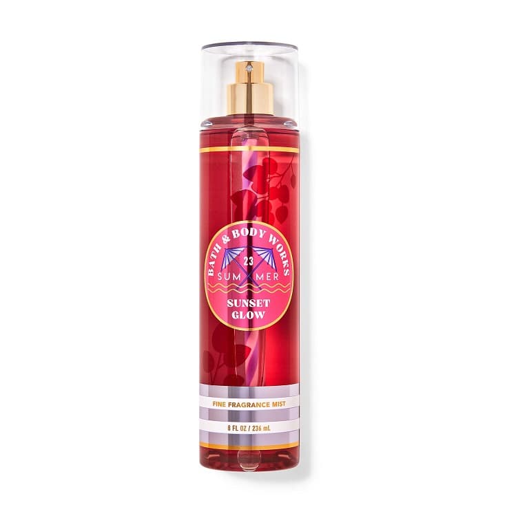 Bath And Body Works Sunset Glow Fragrance Mist 236ml