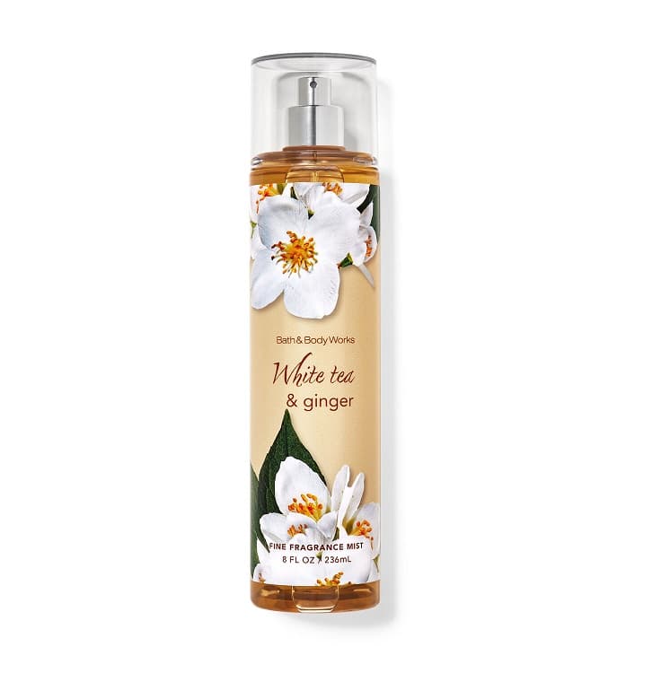 Bath And Body Works White Tea And Ginger Fragrance Mist 236ml