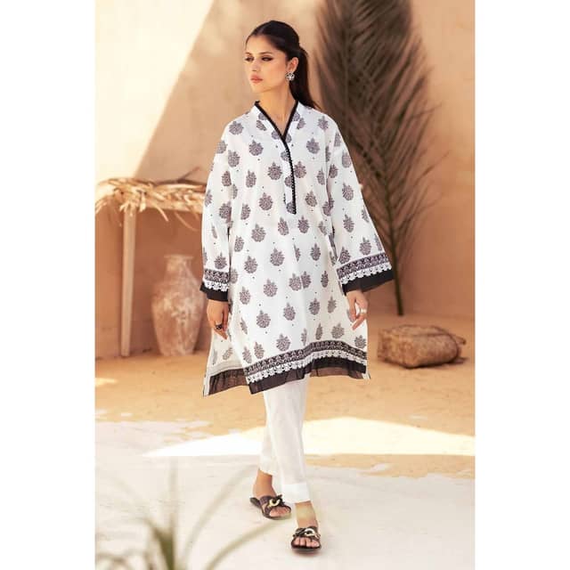Ideas Printed Unstitched Lawn Suit BT-32006 2PC