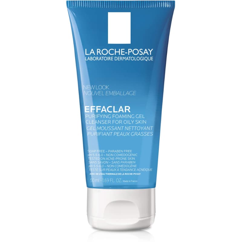 LA Roche Posay Effaclar Cleansing Foaming Gel For Oily Sensitive Skin 50ml