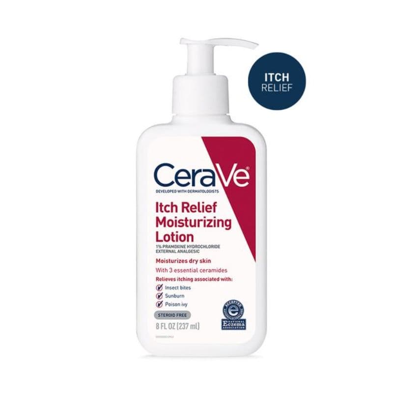 CeraVe Itch Relief Moisturizing Lotion for Dry and Itchy Skin Unscented 237ml