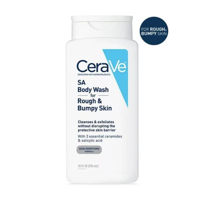 CeraVe SA Body Wash for Rough & Bumpy Skin 296ml