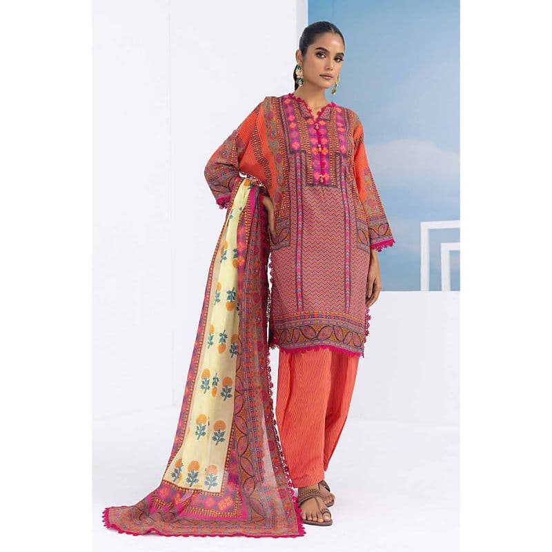 Ideas Printed Lawn Unstitched Suit CL-32476 3PC