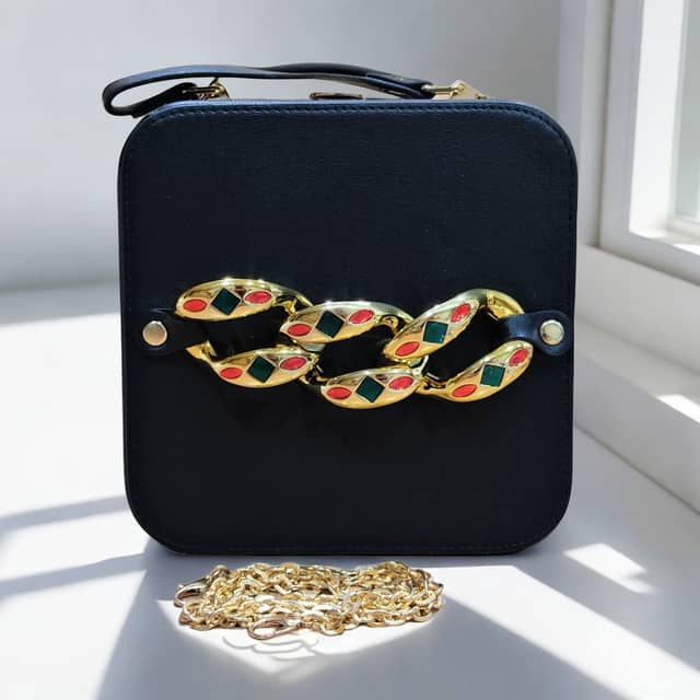Bags and Satchels by Vegas.pk Leather Baguette Bag 8886