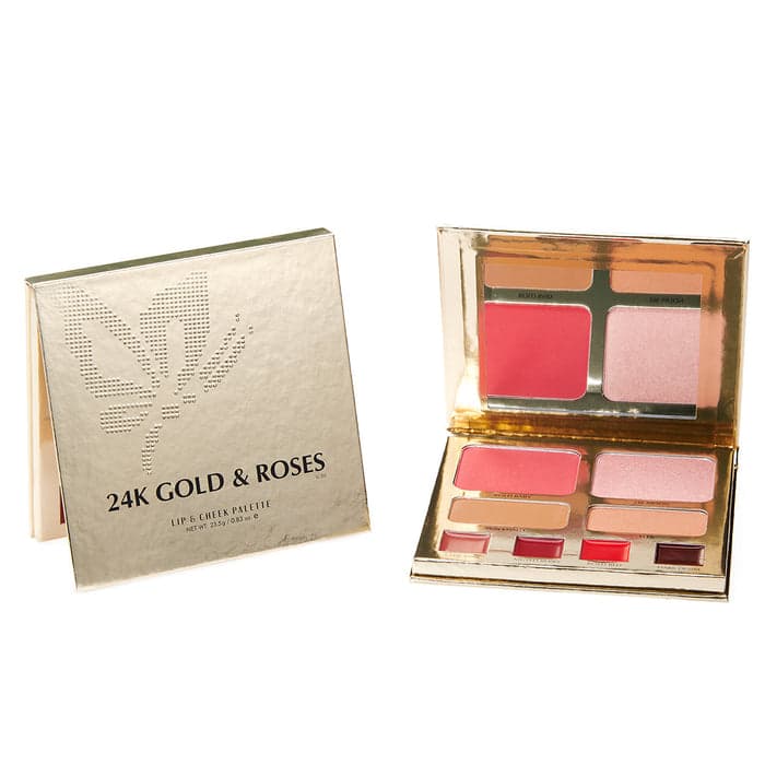 BBA By Suleman 24K Gold & Roses - Lip & Cheek Palette