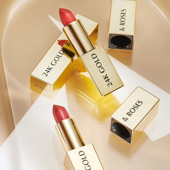 BBA By Suleman 24K Gold & Roses V.02 Lustre Lipstick