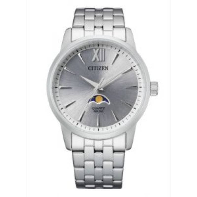 Citizen Gents Quartz Stainless Steel Watch AK5000-54A Silver