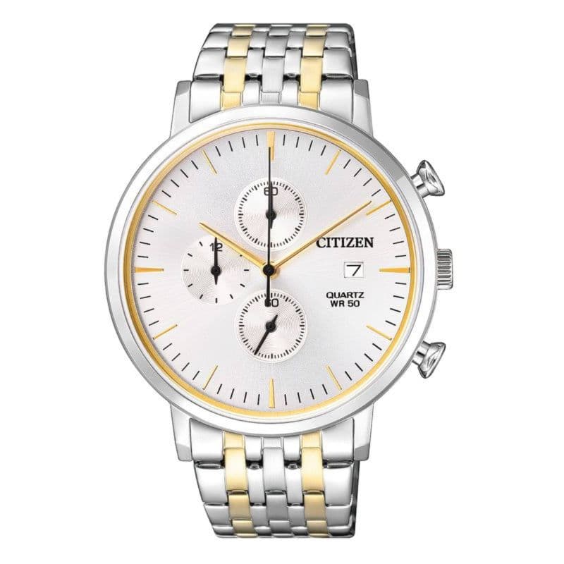 Citizen Gents Quartz Stainless Steel Watch AN3614-54A Silver