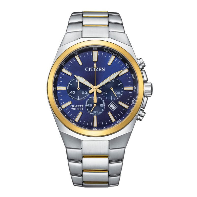 Citizen Mechanical Men Watch AN8176-52L Blue