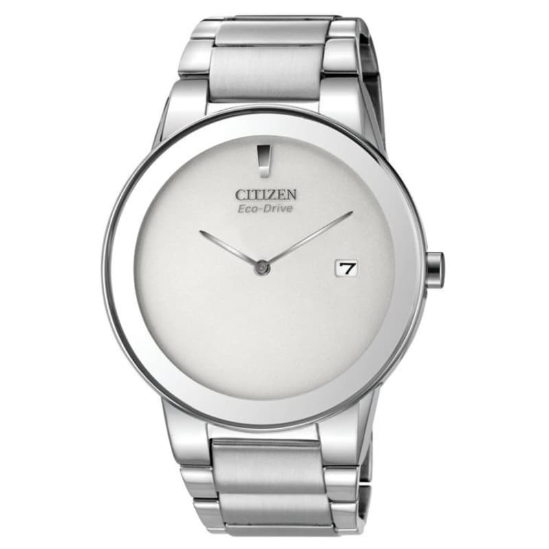 Citizen Gents Eco-Drive Solid Stainless Steel Watch AU1060-51A Steel