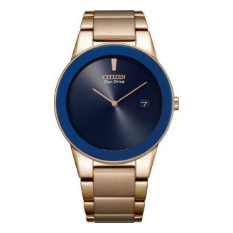 Citizen Gents Eco-Drive Stainless Steel Watch AU1066-80L Blue