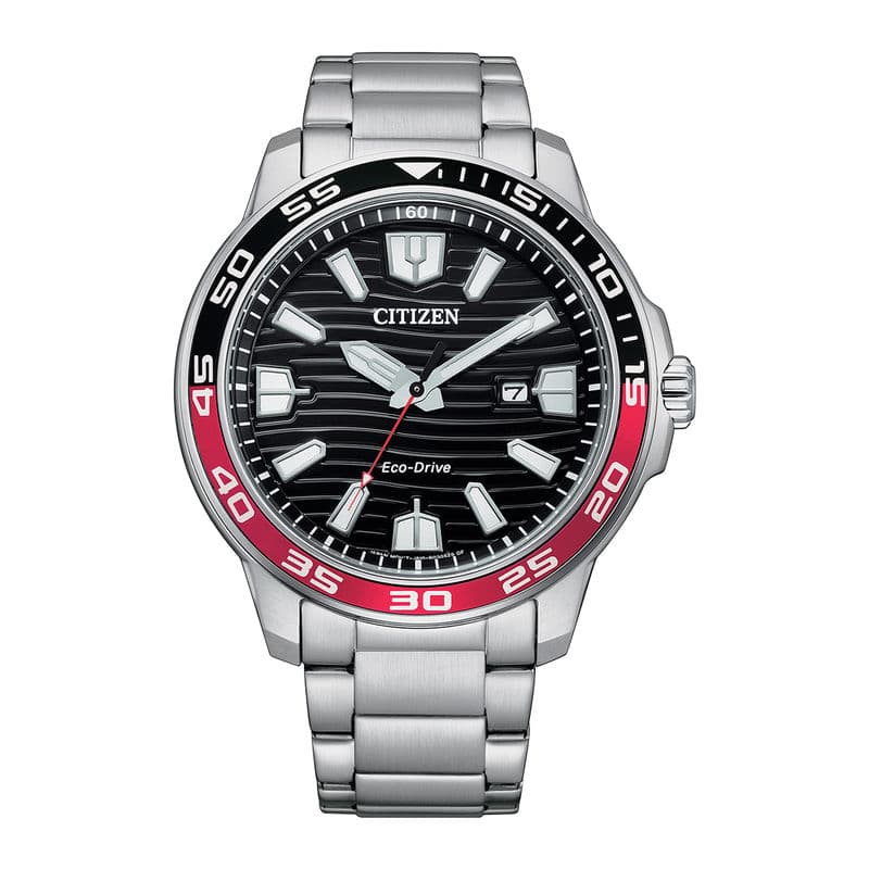 Citizen Stainless Steel Gents Watch AW1527-86E Black