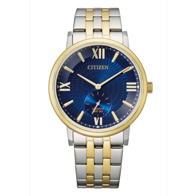 Citizen Gents Quartz Stainless Steel Watch BE9176-76L Blue