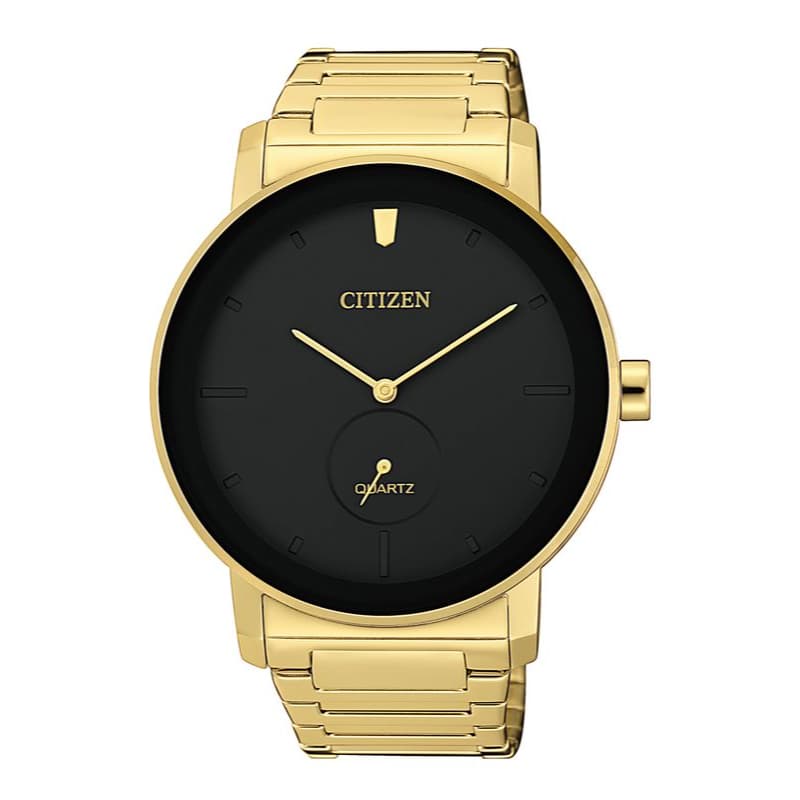 Citizen Gents Quartz Stainless Steel Watch BE9182-57E Black