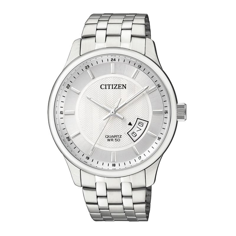 Citizen Gents Quartz Stainless Steel Watch BI1050-81A Silver