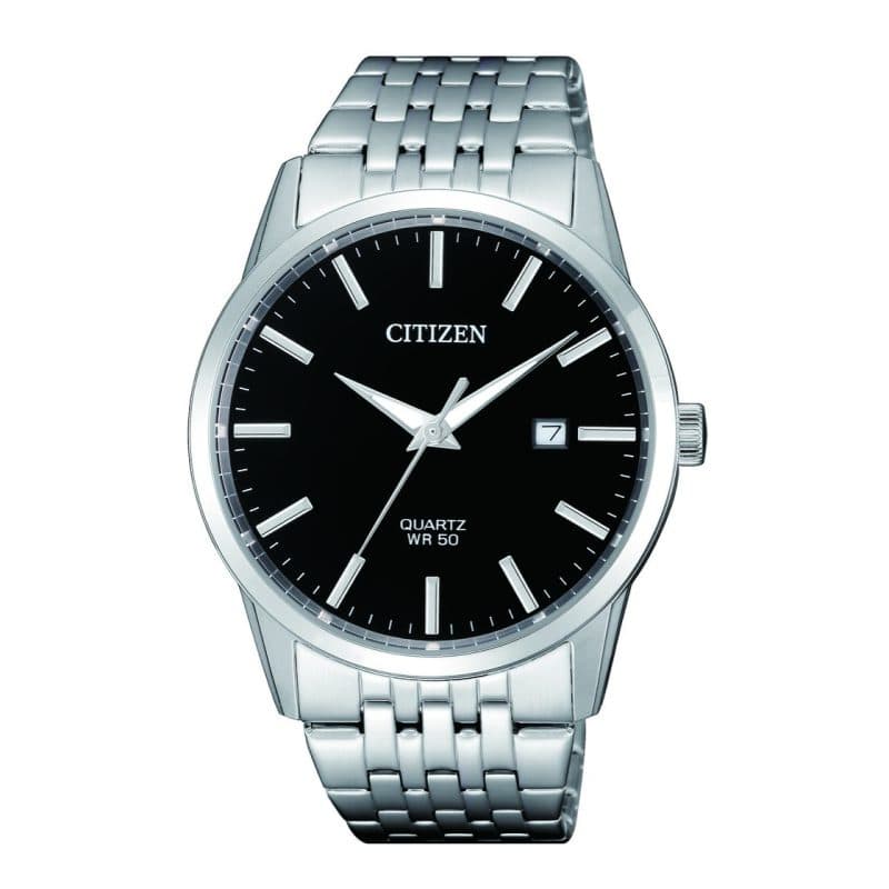 Citizen Stainless Steel Gents Watch BI5000-87E Black