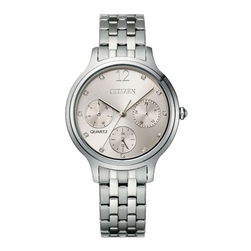 Citizen Stainless Steel Ladies Watch ED8180-52X Silver