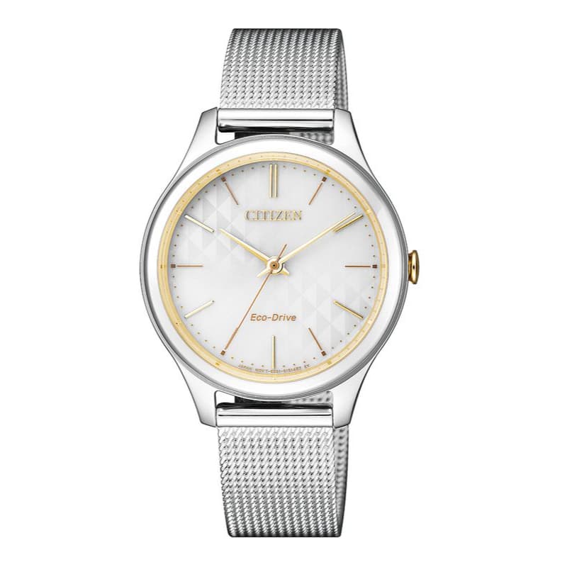 Citizen Stainless Steel Ladies Watch EM0504-81A Siilver