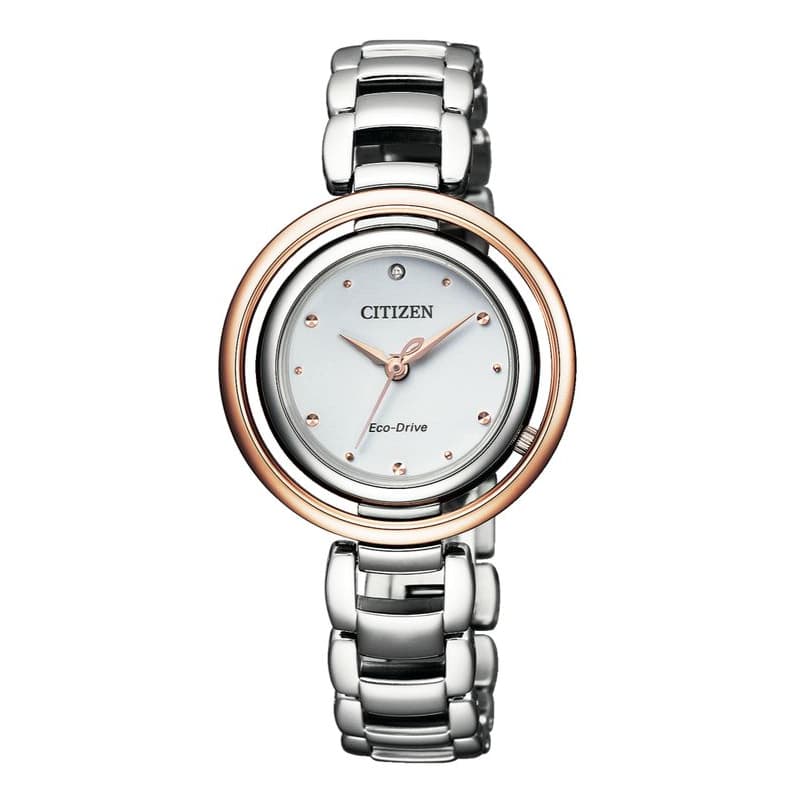 Citizen Watch For Women’s EM0668-83A Copper and White