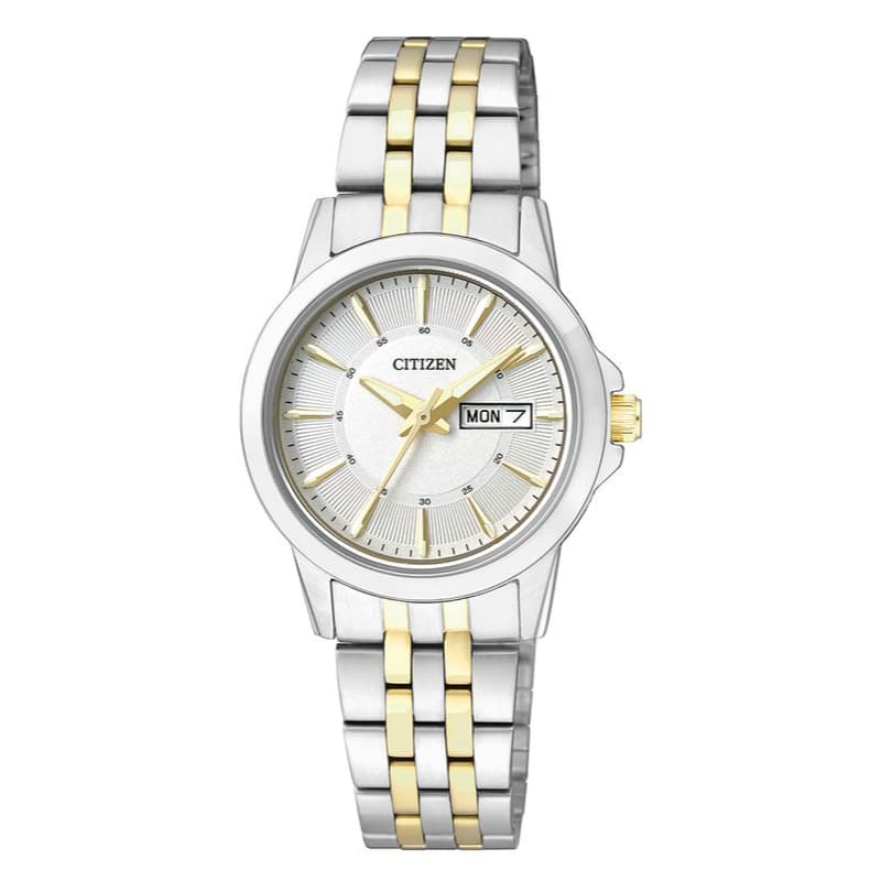 Citizen Ladies Quartz Stainless Steel Watch EQ0608-55A Silver